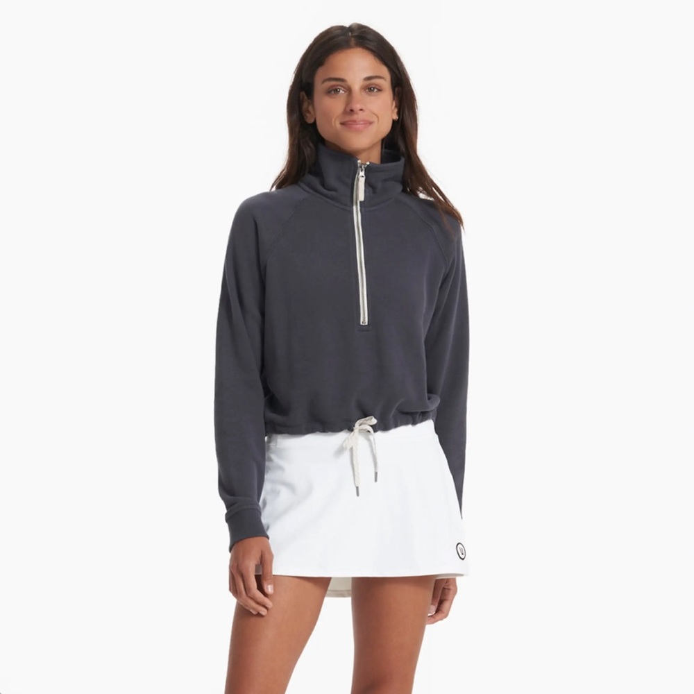 NWT Vuori Sedona Half Zip in Charcoal